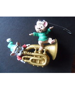 1996 Hallmark a Little Song and Dance Mice/Mouse Ornament  **Used - $9.90
