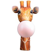 interoknack Cartoon Giraffe Wall Lamp, Creative Resin Animal Head Kids ... - $199.00