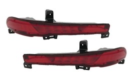 Fit Lincoln Corsair 2020-2022 Right Left Rear Bumper Lower Lights Lamps Pair - £457.63 GBP