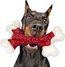 Tough Dog Toys, Toys for Aggressive Chewers Large Breed, Chew Dogs (Beef) - £10.79 GBP