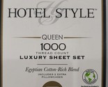 Hotel Style Luxury 4-Piece 1000 Thread Count Platinum Sliver Color  Queen - $52.46