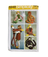 Vintage Simplicity Pattern 5948 Large Doll Monkey Lion Child Size Plush ... - $145.53 MXN
