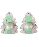 2 Pack NICOLE MILLER Jumbo Bath Fizzer LET IT SNOW Vanilla Scented 8oz Each - £13.43 GBP