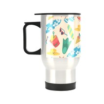 Insulated Stainless Steel Travel Mug - Commuters Cup - Surfs Up  (14 oz) - $14.97