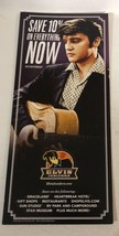 Elvis Presley Insiders Brochure Memphis Tennessee Vintage Graceland BR1 - £4.81 GBP