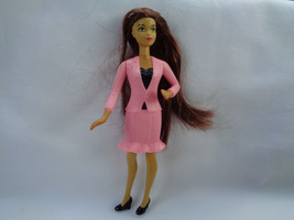  McDonald&#39;s 2012 Mattel I Can Be....News Anchor Pink Dress Barbie - £1.19 GBP