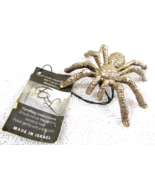 E&amp;L Israel 925 Sterling Silver Electroform Tarantula Spider Brooch Pendant - $4,139.69 MXN