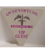 QUEENSRYCHE - VINTAGE ORIGINAL 1990 - 1991 CONCERT TOUR CLOTH BACKSTAGE ... - $10.00