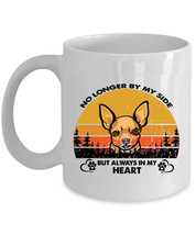 Chihuahua Dogs Pet Lover Coffee Mug Ceramic Dog Paw Always In My Heart Mugs Gift - £13.41 GBP+