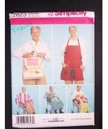 Simplicity pattern 2623 Aprons &amp; Wheelchair Accessories - £4.31 GBP