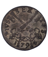 1794 Italian States, Papal 4 Baiocchi Billon Coin in VF, KM #1211 - $1,481.77 MXN