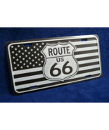 RT 66 TACTICAL FLAG -*US MADE*- Embossed Metal License Plate Car Auto Tr... - £9.97 GBP