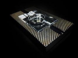 COHIBA CARBON FIBER CIGAR ASHTRAY NIB image 4