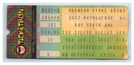 Bob Seger Argento Pallottola Fascia Ticket Stub Giugno 27 1983 Est Rutherford - £39.41 GBP