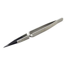 Stainless Steel Ceramic Tweezers With Heat Resistant Anti Dissipative St... - $18.99