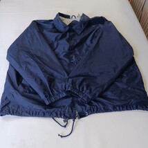 Athletech RN#83053 Mens Blue Cotton Windbreaker Snap Front Pockets Lined Size 2X image 15