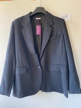 Lascana Blazer Elegante IN Nero UK 20 Taglie Forti (ph79) - $40.02