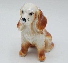Cocker Spaniel Puppy Dog Figurine Porcelain - $24.74