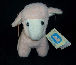 Vintage 1982 R Dakin Baby Things Creampuff Lamb Rattle Stuffed Animal Plush Toy - $46.55