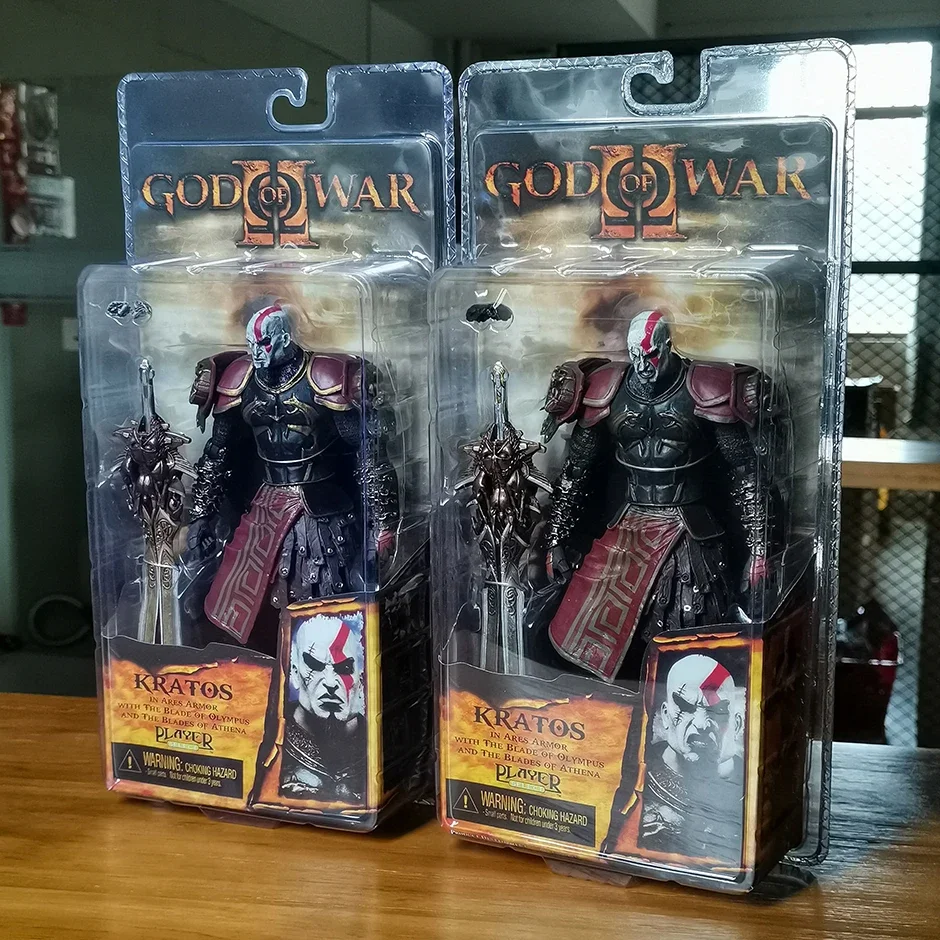 Game Neca God Of War Kratos With The Blade Of Olympus And The Blades Of Athena - £31.09 GBP