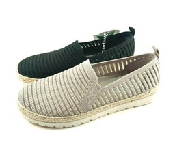 Bobs from Skechers 113245 Memory Foam Slip On Espadrille Shoes Choose Sz/Color - £47.85 GBP