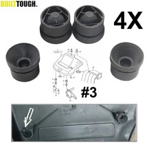 4Pcs Engine Protective d Cover Buffer Block For VW Seat Skoda  Bora Jett... - £34.56 GBP