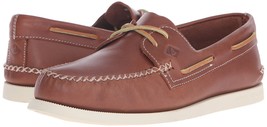 Men&#39;s Sperry Authentic Original 2-Eye Wedge Boat Shoe, STS13160 Size 9 Tan - £86.10 GBP