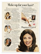 Clairol Happiness Conditioning Hair Color Vintage 1972 Full-Page Magazin... - £7.62 GBP