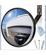 12&quot; Convex Security Mirror,Traffic Driveway Wide Angle Curved Mirror Bli... - $404.14 MXN