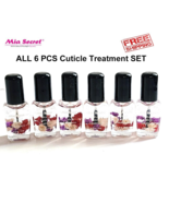 MIA SECRET Cuticle Oil Natural Treatment All 6 PCS Set &quot;FREE SHIPPING&quot; - $25.53 CAD