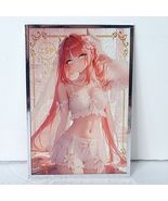 Nilou Wedding Genshin Premium Waifu Card Anime Girl Art Oversized Board A6 - €11,98 EUR
