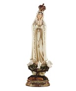 Our Lady Fatima on Cloud Catholic Statue Virgin Mary Figurine - $31.67