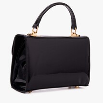 The Rosalinda Black Leather Handbag image 5