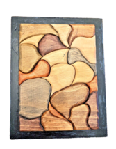 Puzzle Wood Handcrafted Various Designs Rectangle  8.5 In by 6.5 In Don ... - £13.87 GBP