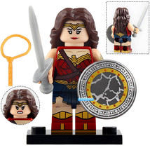 Wonder Woman (Snyder Cut) DCEU Superheroes Lego Compatible Minifigure Bricks - £2.35 GBP