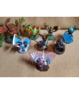 Skylanders:  Lot Of 8 Figures : 1 Of Each Element! Orange Base - $440.38 MXN