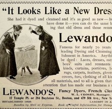 Lewando&#39;s Laundry Boston 1897 Advertisement Victorian Cleaners ADBN1LLL - £15.17 GBP