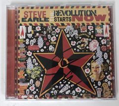 Steve Earle Signed Autographed &quot;The Revolution Starts Now&quot; Music CD - COA Holos - £63.95 GBP