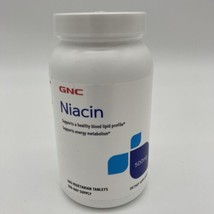 GNC Gluten-Free Niacin 500mg Energy Metabolism Dietary Supplement, 240 T... - £26.77 GBP