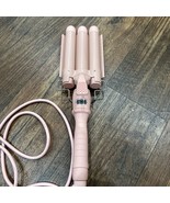 Pink Fairy Brave Glam Waver Curling Iron Wavy Hair Straightener 3 Barrel - $379.94 MXN
