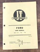 I&amp;T Shop Service Ford Tractor Shop Manual FO-4 2N 8N 9N Technical Publications - £11.47 GBP