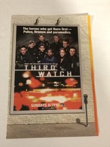 Third Watch Tv Guide Vintage Print Ad Bobby Cannavale Eddie Cibrian Tpa16 - $6.92