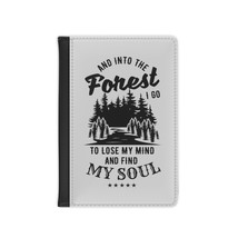 Personalized Black Forest Passport Cover: Travel Essentials for Inspirat... - $28.84