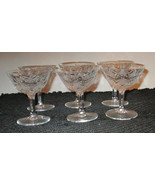 6 GERMAN OCTAGON SQUARE STEMWARE     - $45.18 CAD