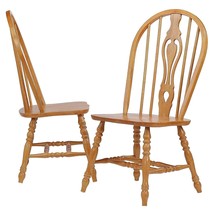 Sunset Trading Oak Selections Dining Chair, Light Finish - £540.08 GBP