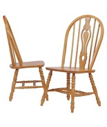 Sunset Trading Oak Selections Dining Chair, Light Finish - £537.05 GBP
