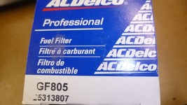 Ac Delco GF805 Fuel Filter New Free Shipping - £11.85 GBP