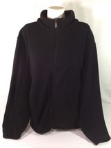 Bass Pro Shops Men Black Zip Up Jacket Size XL Made In China Bin38#12 - £20.47 GBP