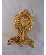 Vintage Bradbury Mint Gold Christmas Ornament Grandfather Clock 3. 5" - $41.45 CAD