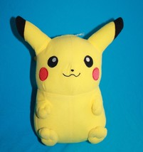 Pokemon PIKACHU 8&quot; Yellow Plush Soft New Stuffed 2012 Sewn Eyes Toy Factory - £9.87 GBP